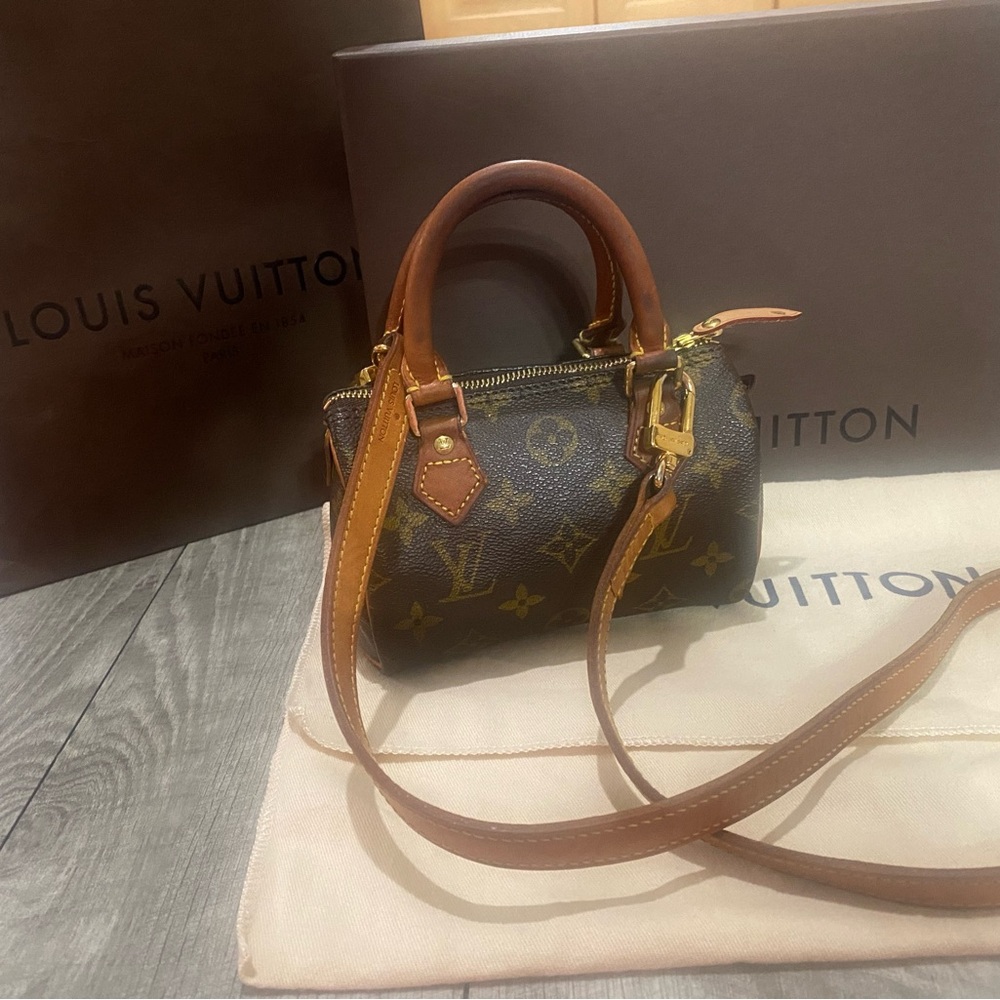 Louis Vuitton Brown Monogram Handbag